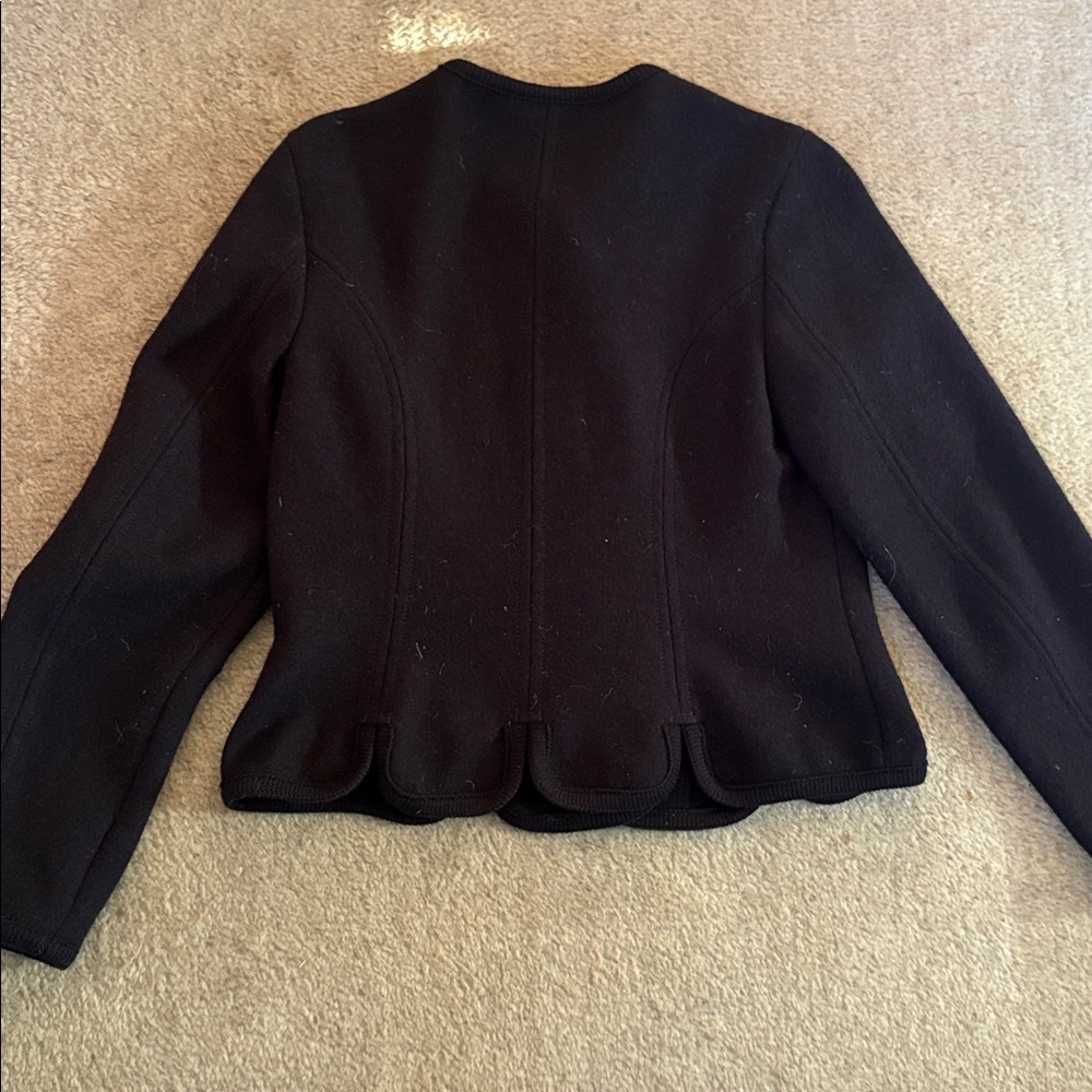 Vintage Geiger Women's Boiled Wool Jacket made in Austria size 36 - Picture 6 of 7